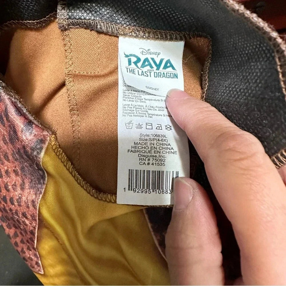 Disney Raya and The Last Dragon costume size small - Picture 3 of 4